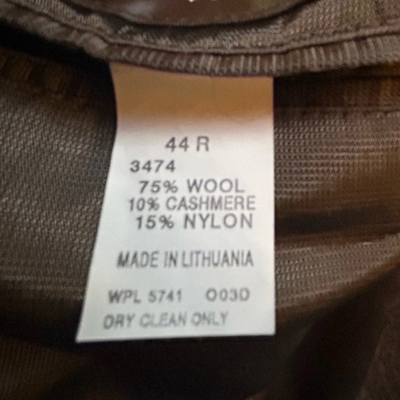 Oscar De La Renta Wool Blend Blazer Size 44R - Picture 5 of 7